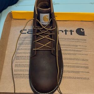 Brand new. In box. Carhart work boots size 10 wide